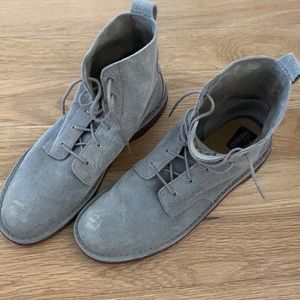 Clark’s suede lace up boots